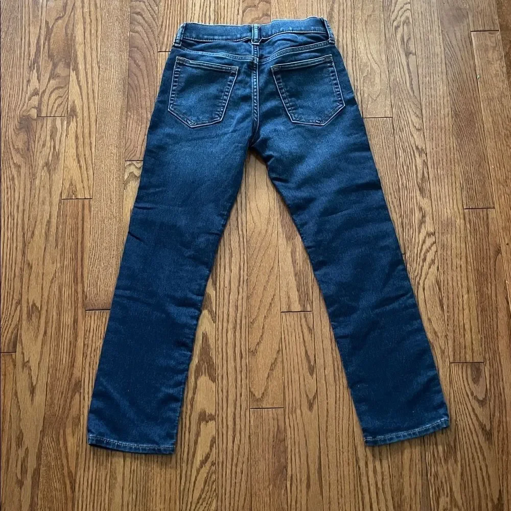 GAP Straight Leg Jeans Dark Wash Boy’s Sz 10 Slim
